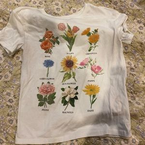 Flower Tee, gently used condition.